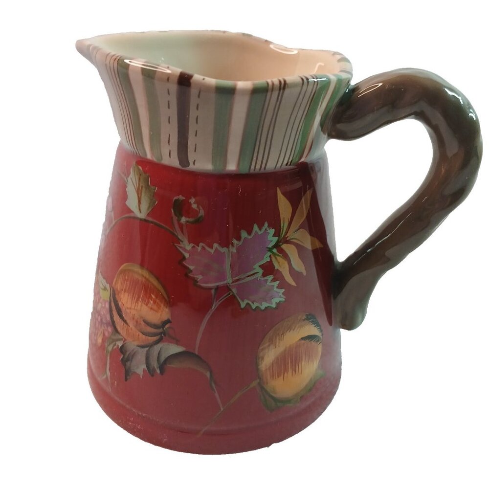 Tracy Porter Octavia Hill Collection Creamer 8 Ounce NEW with Tag Ceramic 4 1/8"